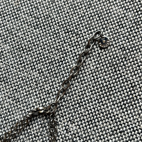 ✨ Talbots Sun Burst Gold and Pearl-like cabochon Statement Necklace ✨ - Picture 10 of 17